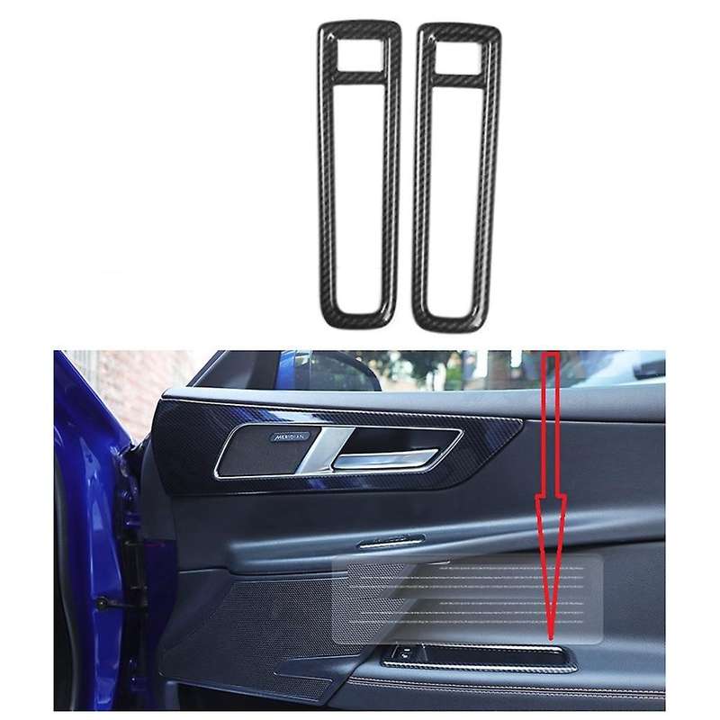 Car Door Armrest Frame Window Lift Switch Cover Trim Decor Sticker