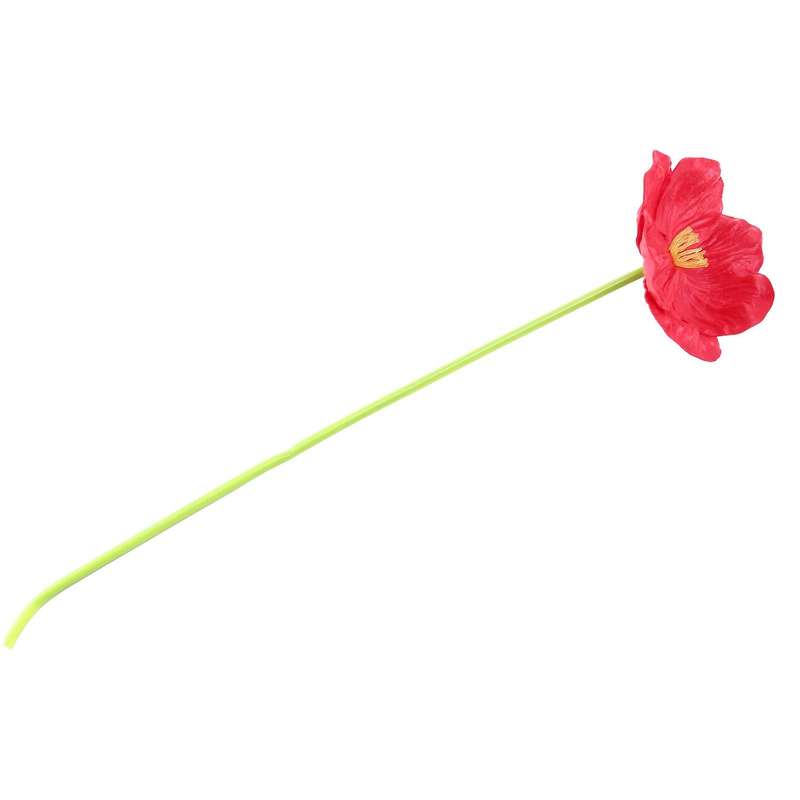 Artificial Mini Pu Poppy for Wedding Home Party Decor (pack Of 10)