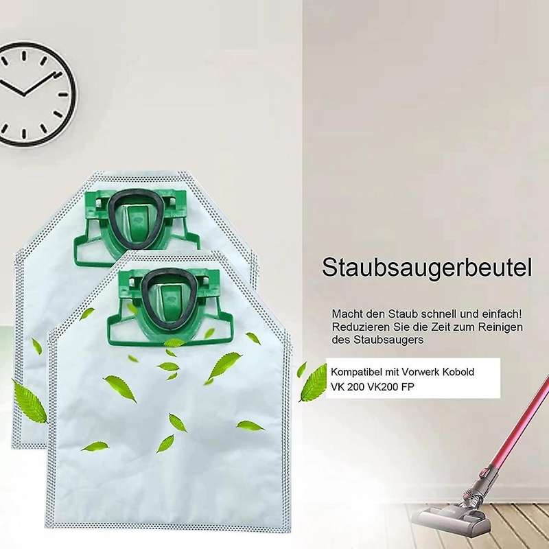 Replacement Dust Bag for Vorwerk Kobold with Motor Protection Filter