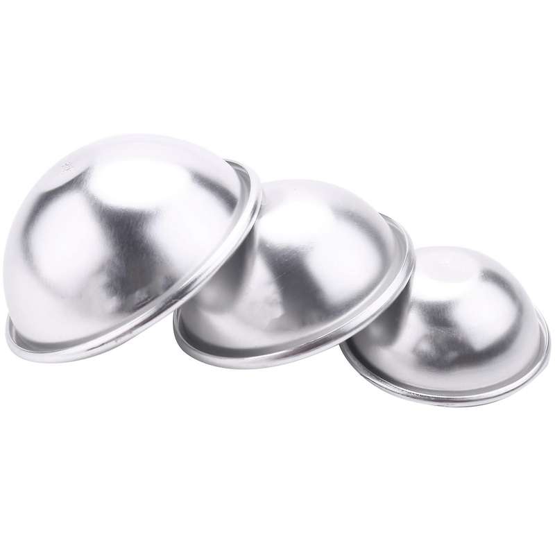 24 Pieces 3 Sizes Diy Metal Bath Bomb Mold 12 Set