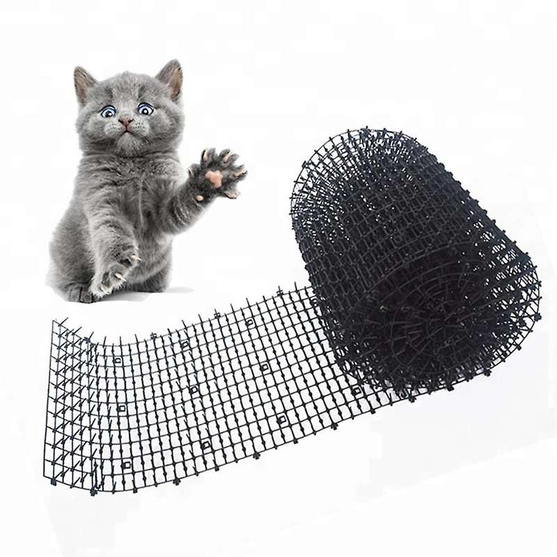 Anti-cat Dogs Repellent Mat Plastic Spike Thorn Network Pets