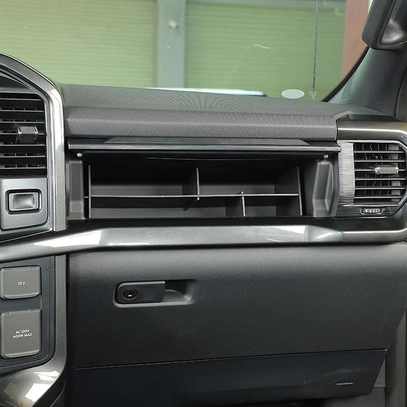 Glove Box Organizers for Ford F150 2021, Abs Storage Divider (upper)