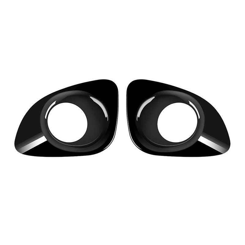 Rhd Front Fog Lamp Cover Trim for Toyota Corolla Cross 20-22 Black