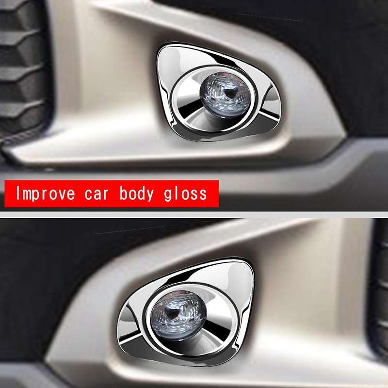 Rhd Front Fog Lamp Cover Trim for Toyota Corolla Cross 20-22 Black