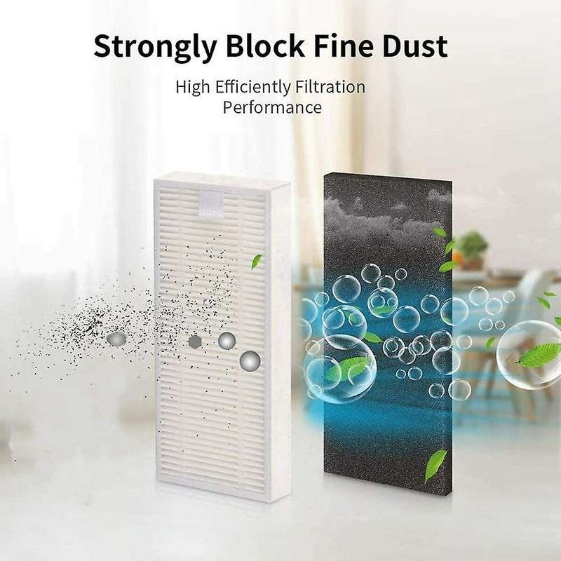 Main Brush Side Brushes Filter for Kyvol Cybovac E20, E30, E31 Robot