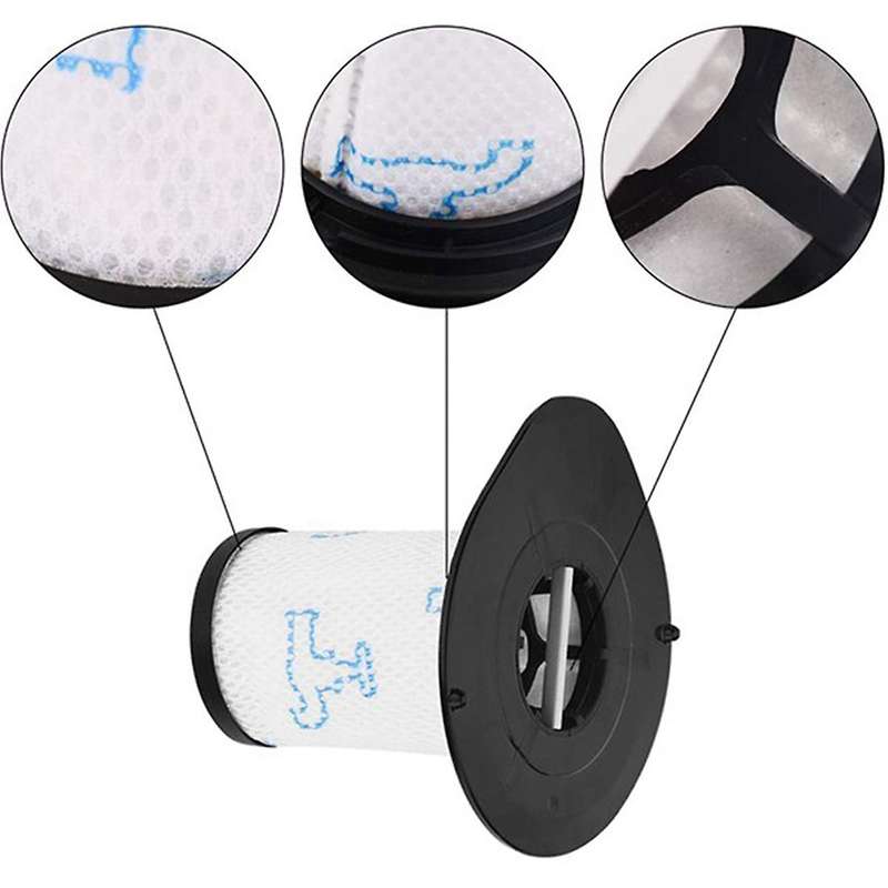 5 Pcs Filters for Rowenta Air Force 460 All In One Rh92xx