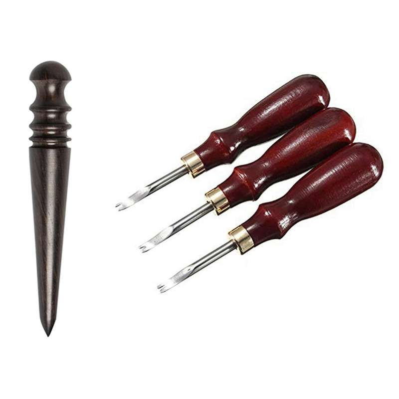 Wooden Leather Burnisher Tool for Burnishing Of Various Leather