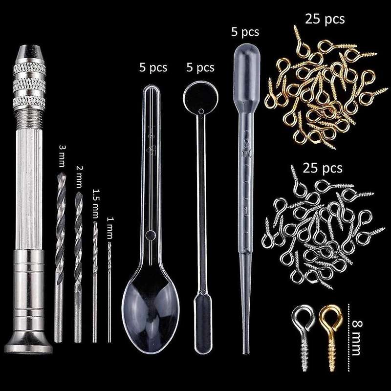 Jewelry Silicone Casting Molds Tools Set for Diy Pendant Making