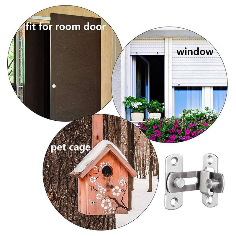 8 Sets Of Ultra-thin Strong Magnetic Door Closers Cabinet Hasp Latch