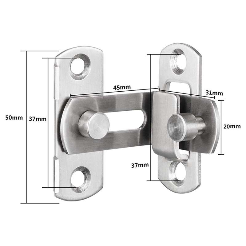 8 Sets Of Ultra-thin Strong Magnetic Door Closers Cabinet Hasp Latch
