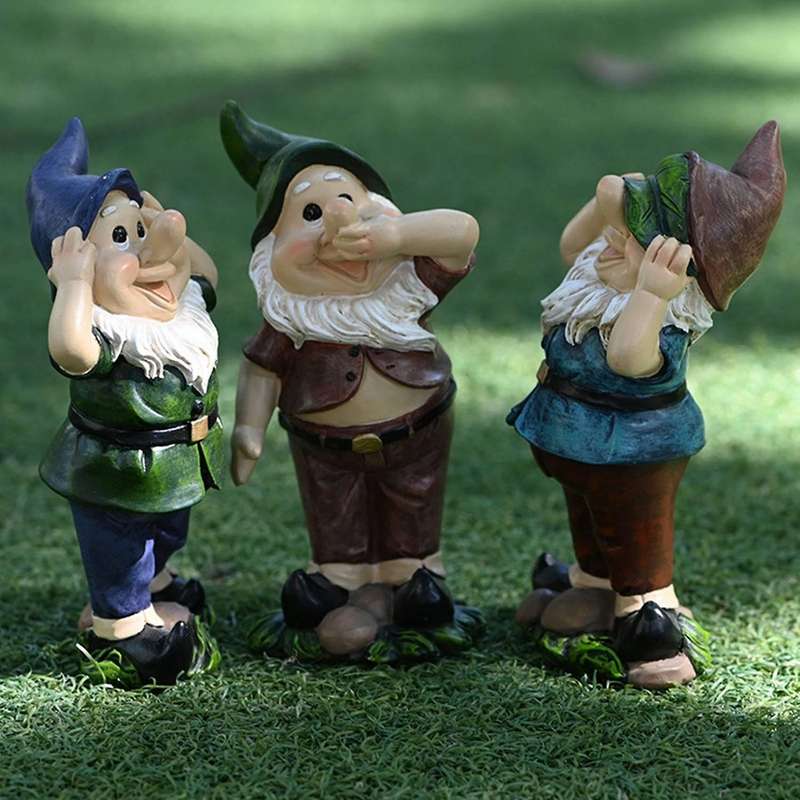 Outdoor Garden Courtyard Ornaments Gardening Decoration Resin B