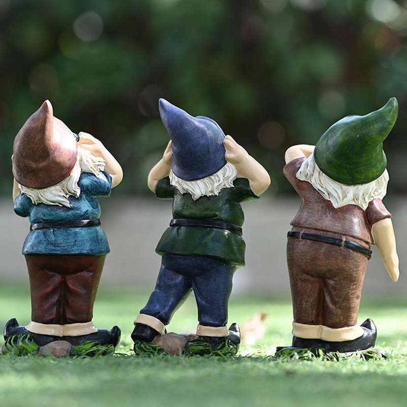 Outdoor Garden Courtyard Ornaments Gardening Decoration Resin B