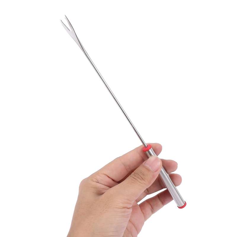 Stainless Steel Fondue Forks with Heat Resistant Handle (24 Pack)