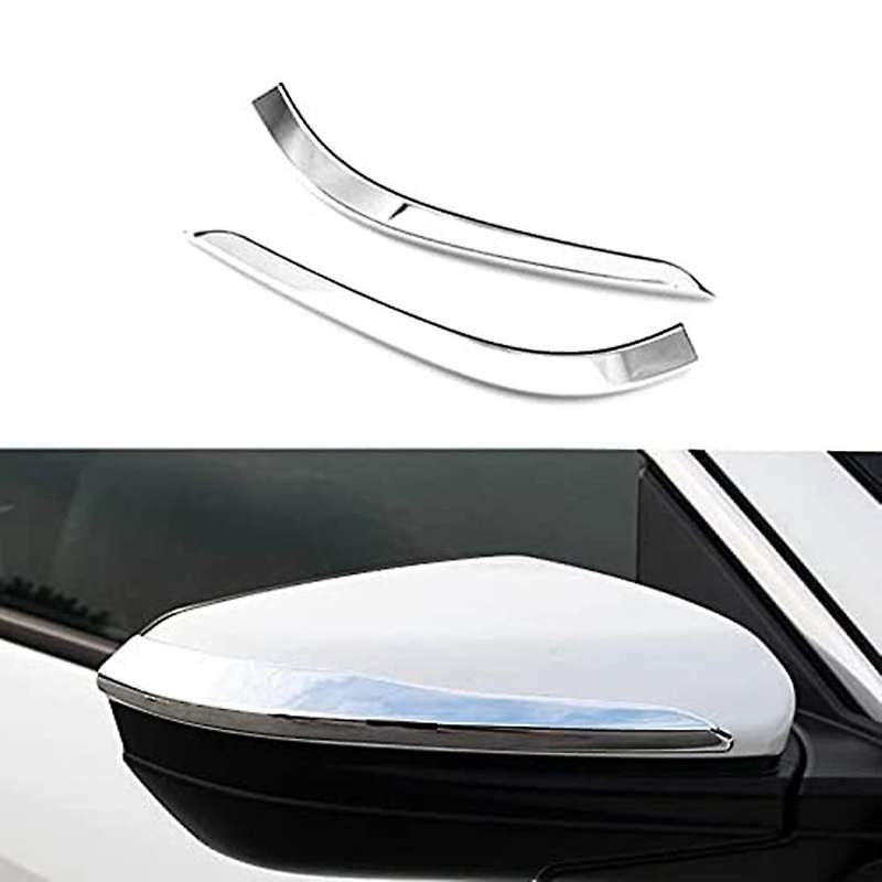 Rearview Mirror Trim for Honda 10th Gen Civic 2016-2020, Silver