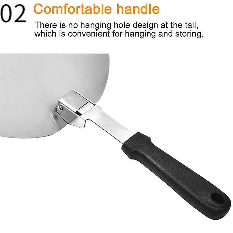 Stainless Steel Pizza Peel with 10inch Paddle for Pizza and Bread