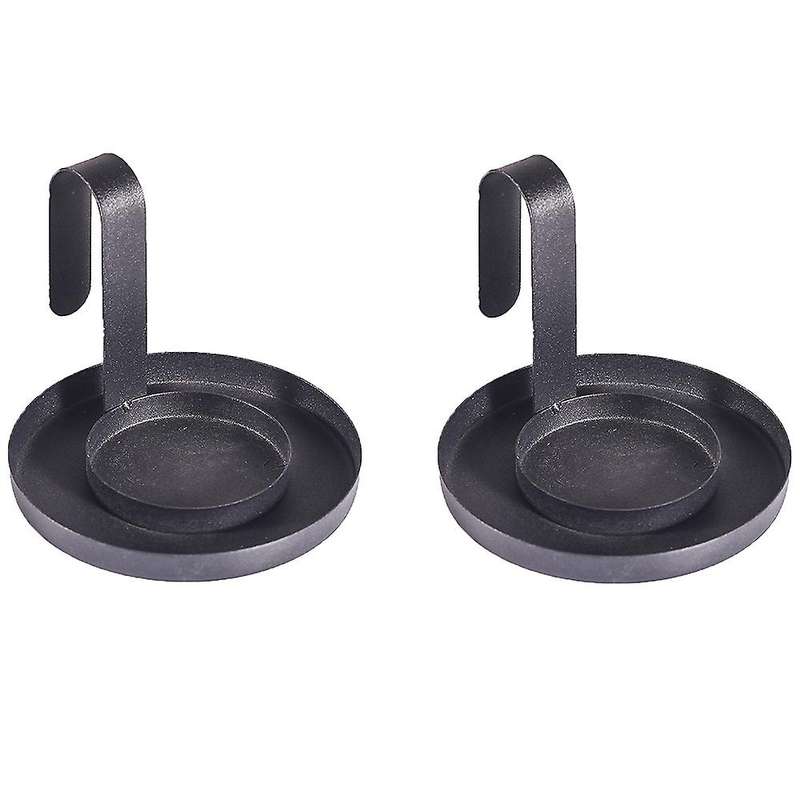 2pcs Metal Candle Holders, for Wedding, Restaurant, Party Decorations