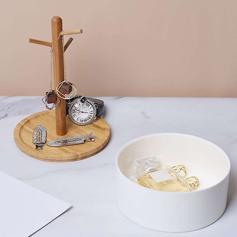 Tree Branch Storage Tray Key Hanger Display Jewelry Holder Rack B