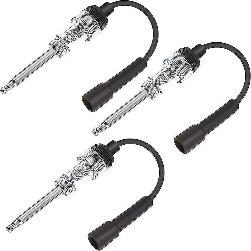 3 Pack Spark Plug Tester Engine Ignition Tester Straight Boot
