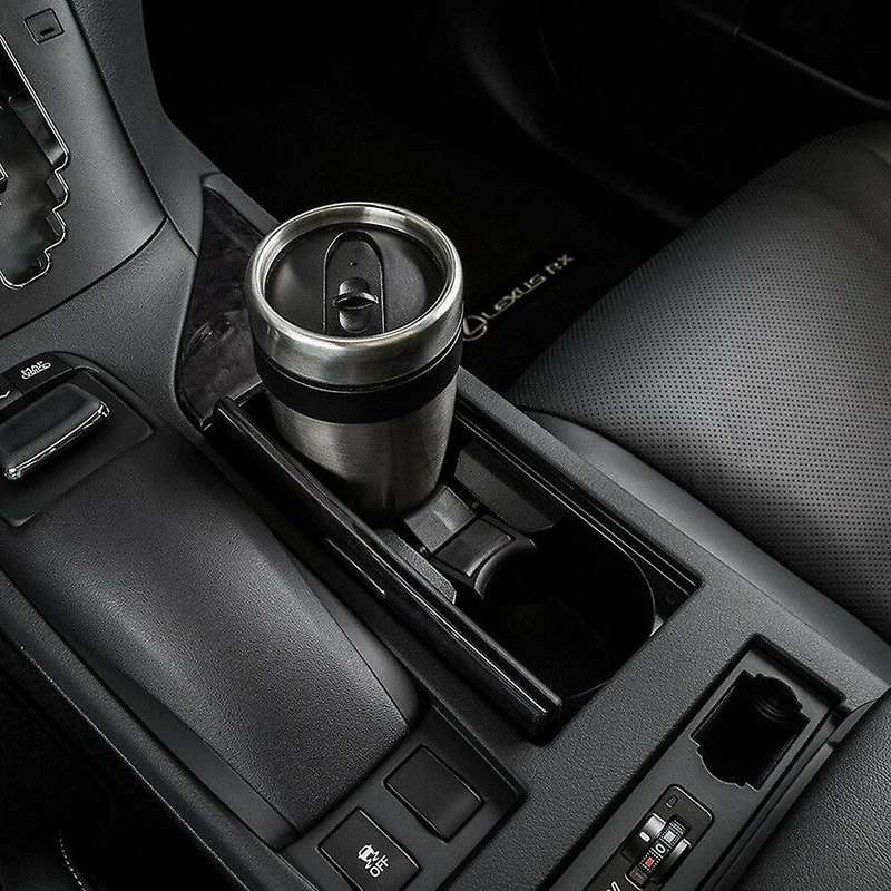 Center Console Cup Holder Insert Divider for Lexus Rx350 Rx450h 10-15
