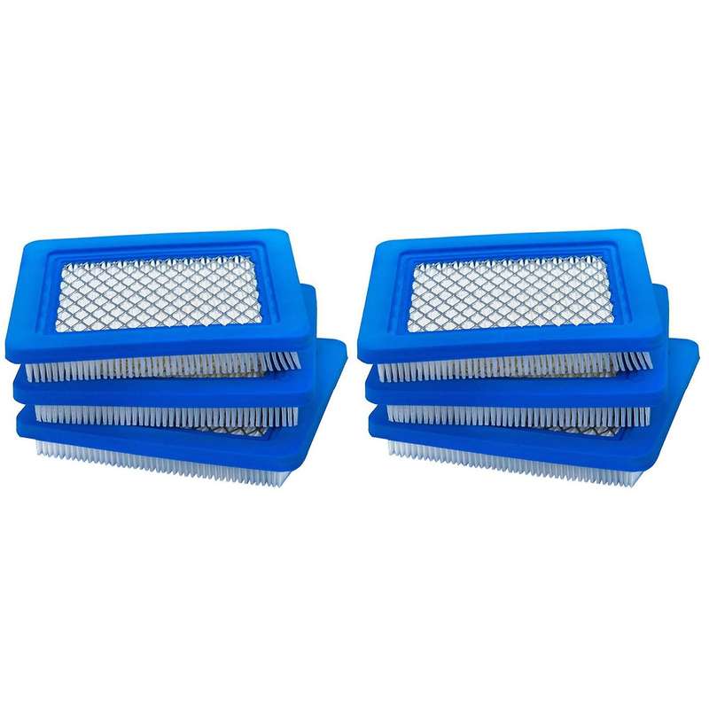 6pcs 491588s Air Filter, Compatible with Briggs and Stratton 491588