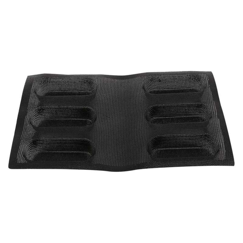 Glass Fiber Silicone Various Hamburger Cookie Puff Porous Mould