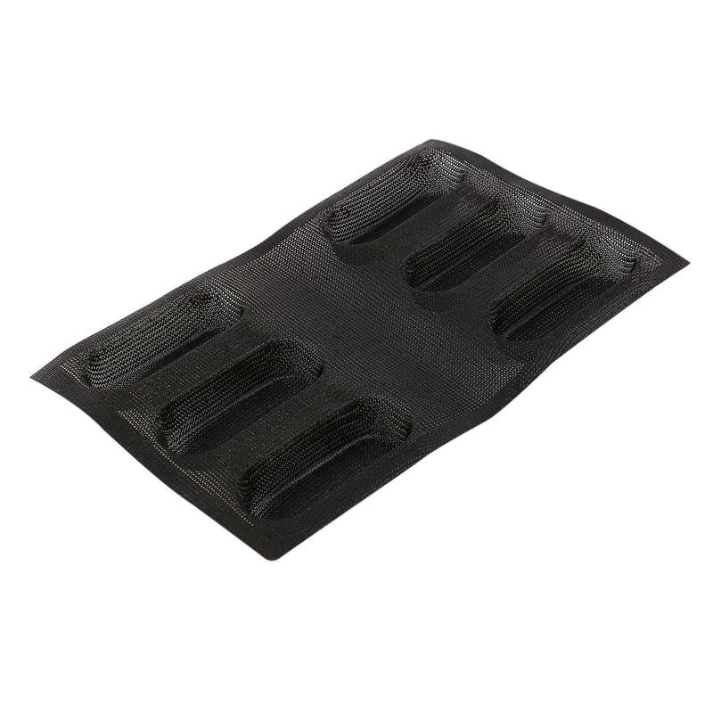 Glass Fiber Silicone Various Hamburger Cookie Puff Porous Mould