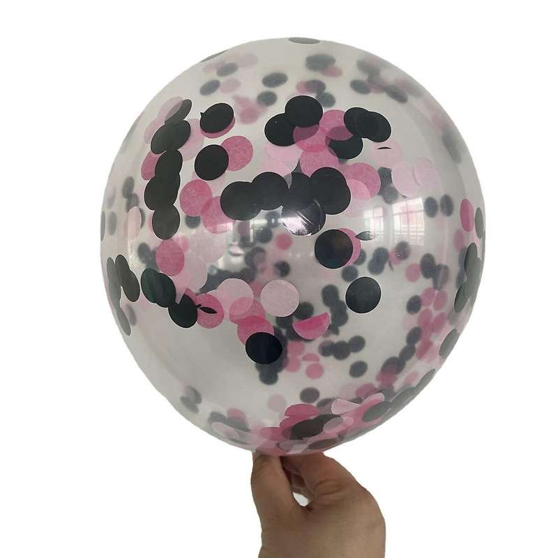 Balloon Garland Arch Kit Pink Black Balloon Decoration for Girls