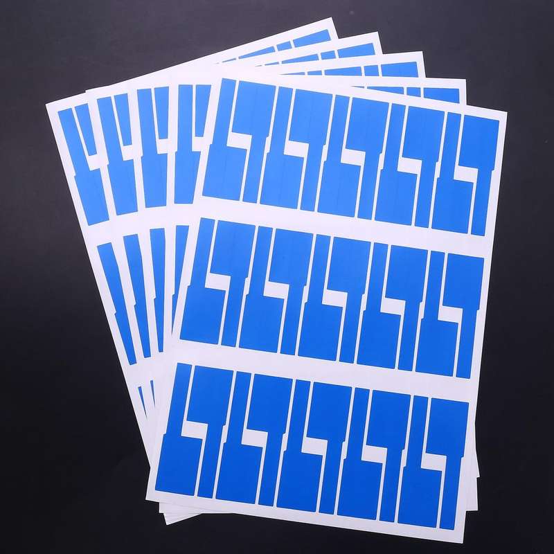 750pcs Cable Label Sticker Waterproof Electrical Cord Marker Print