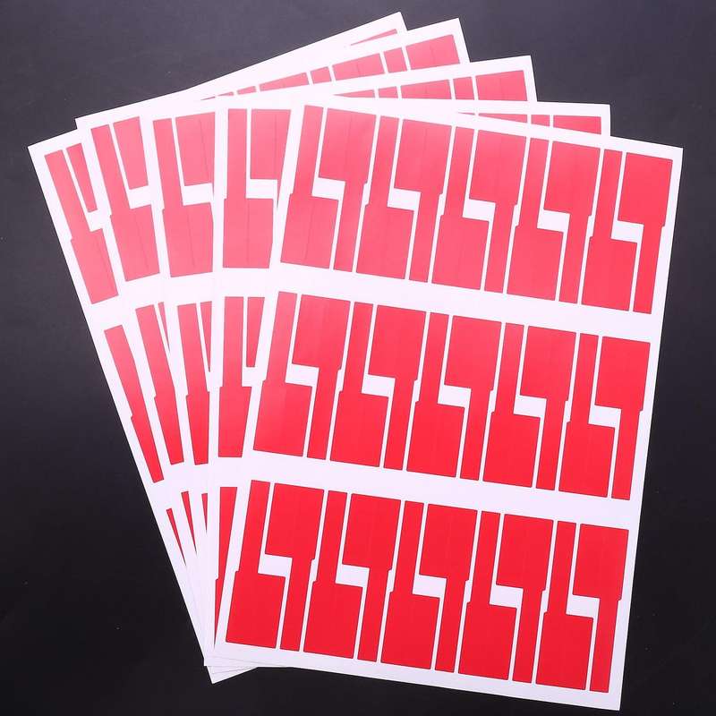 750pcs Cable Label Sticker Waterproof Electrical Cord Marker Print