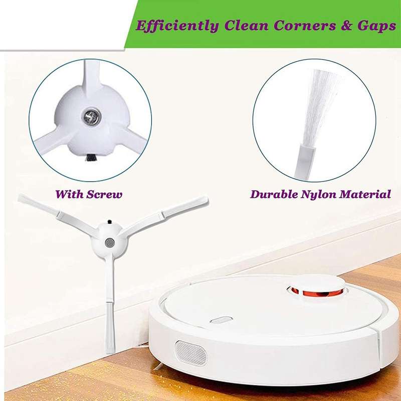 For Xiaomi Roborock S50 S51 Xiaomi Mi Robot Filter Side Brush Cloths