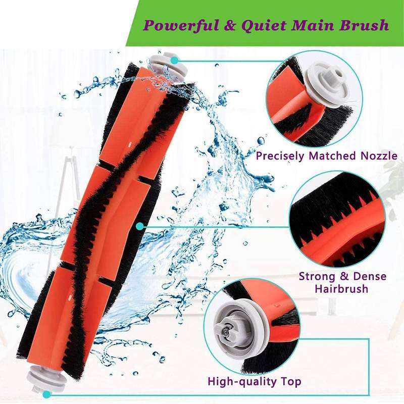 For Xiaomi Roborock S50 S51 Xiaomi Mi Robot Filter Side Brush Cloths