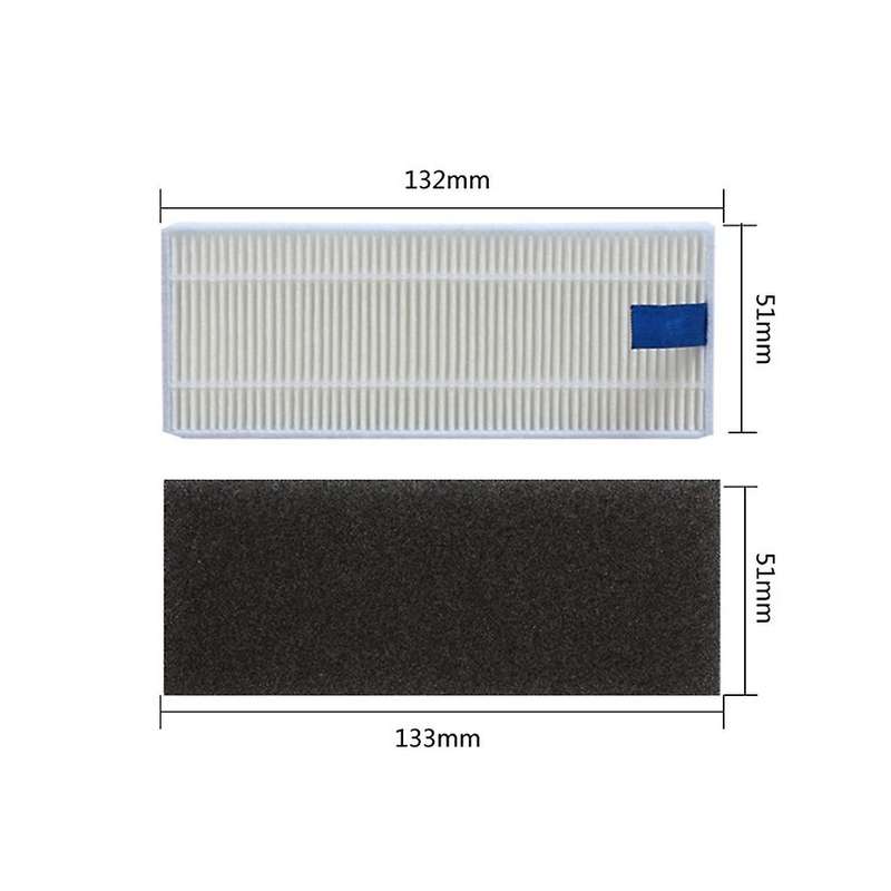 Hepa Filter Main Brush Side Brush for 360 S6 Robotic Vacuum Cleaner