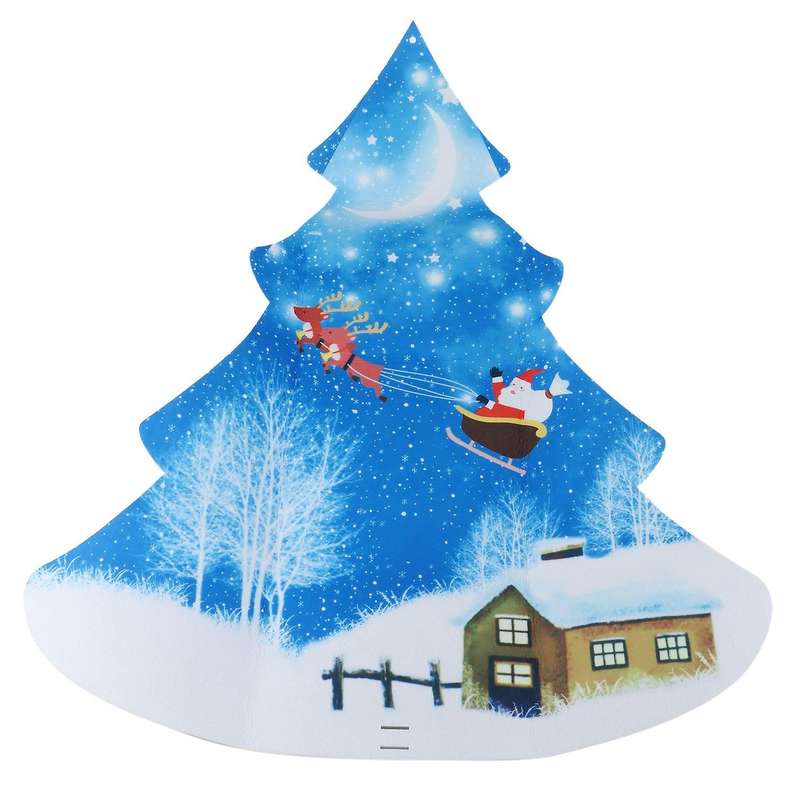 Kids Diy Tree Merry Christmas for Home Wall Hanging Decor Toddlers