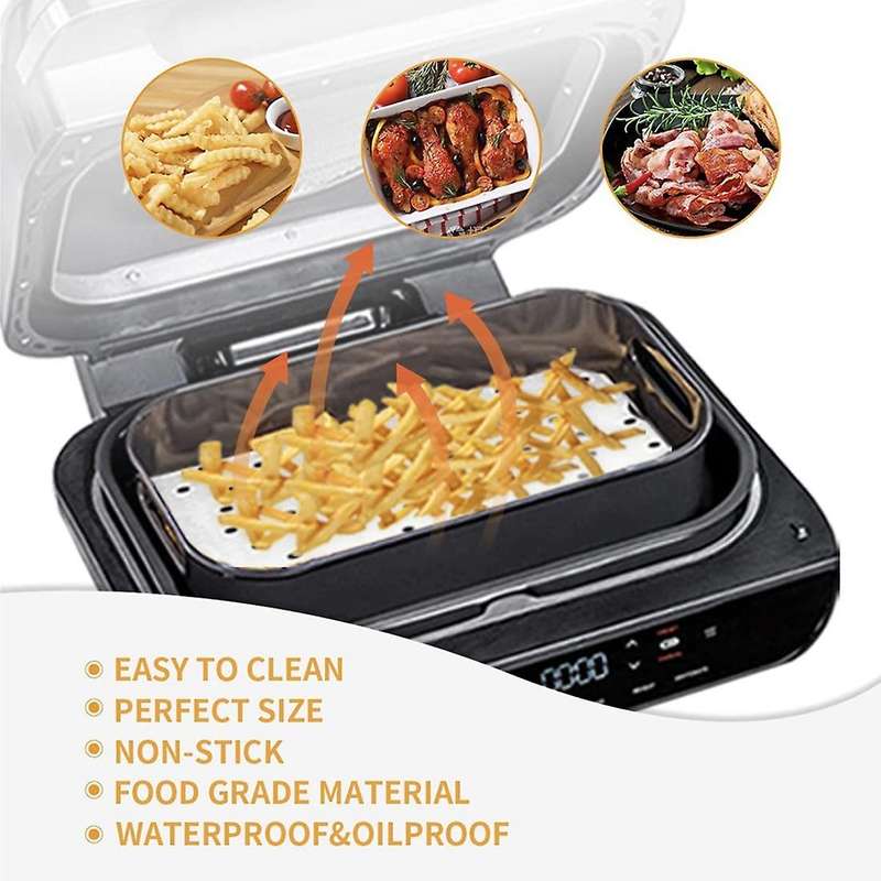 Air Fryer Parchment Paper for Foodi Dz201 with Dual Zone,2 Pcs Liners