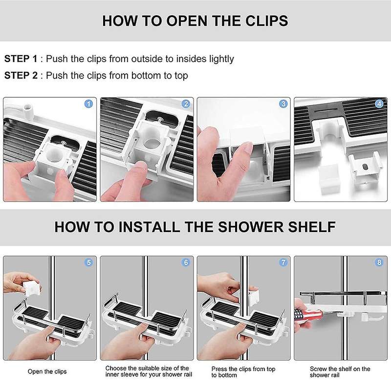 Shower Holders Storage Shower Caddy Hanging Bathroom Organiser A