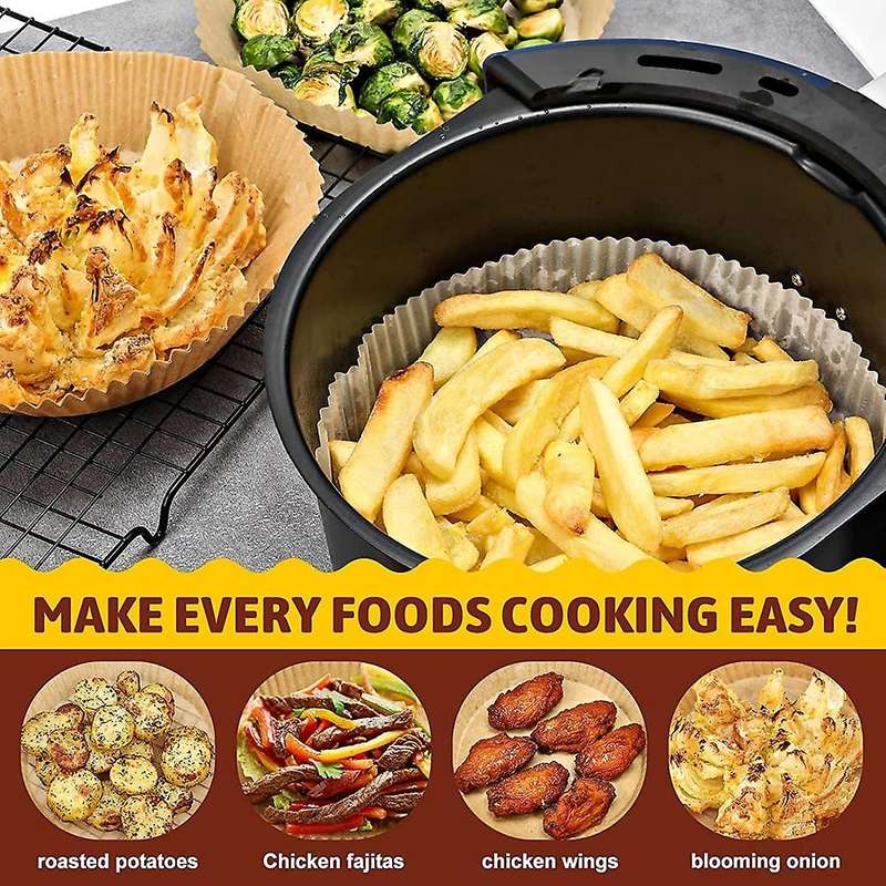 Air Fryer Disposable Paper Liners, for Baking, Cooking, Air Fryer A
