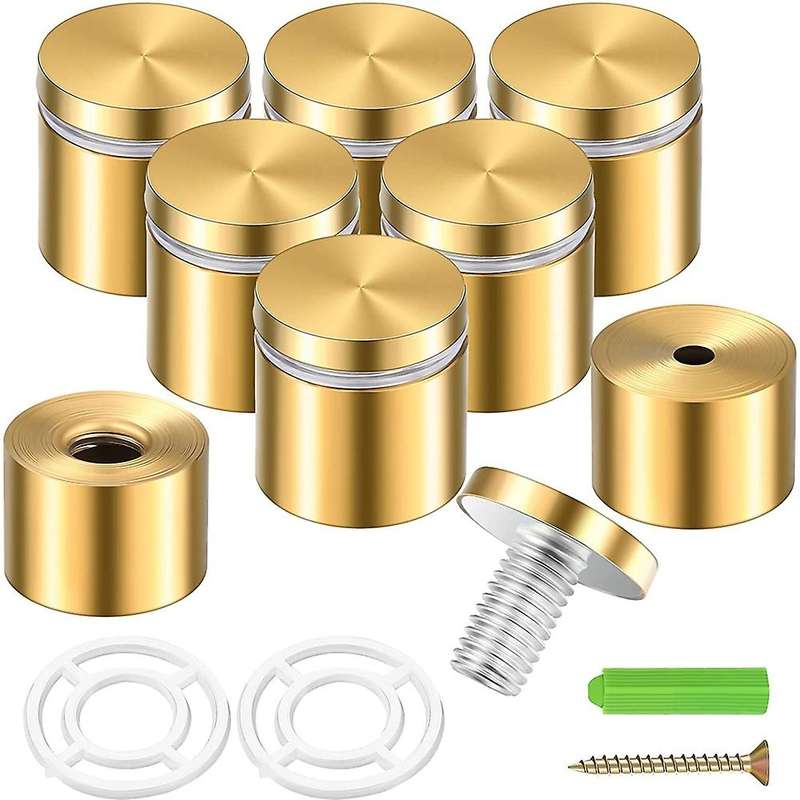 8 Sets Advertising Nail for Hanging Acrylic Picture Frame (25 X 25mm)