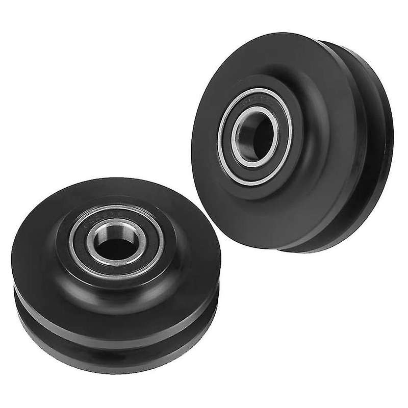 2pcs Sliding Barn Door Wheel Window Pulley Roller for Diy Barn Door