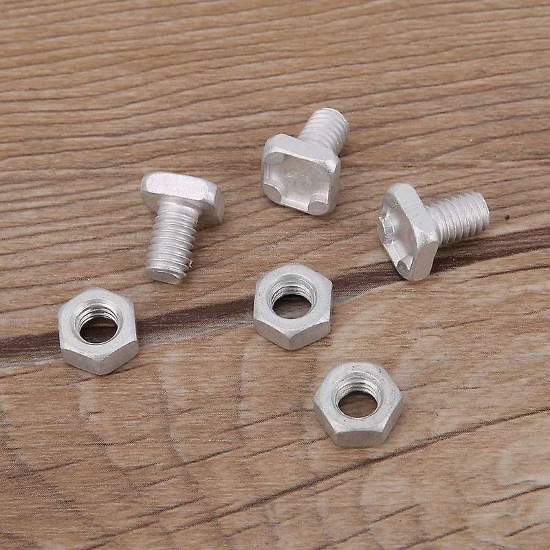 200 Pcs M6x12mm Greenhouse Nuts and Bolts Greenhouse Repair Kit