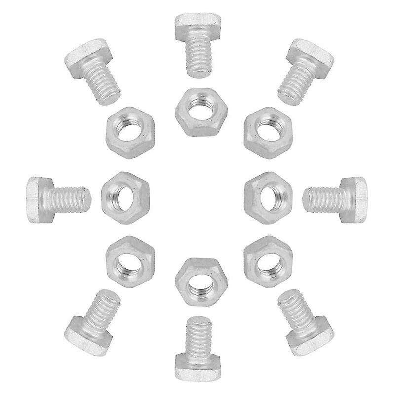 200 Pcs M6x12mm Greenhouse Nuts and Bolts Greenhouse Repair Kit