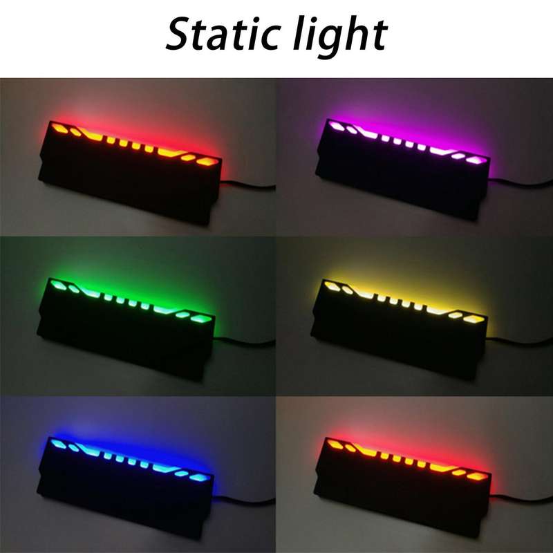 Rgb Ram Memory Cooling 5v 3pin Desktop Pc Cooler Heat Sink Radiator