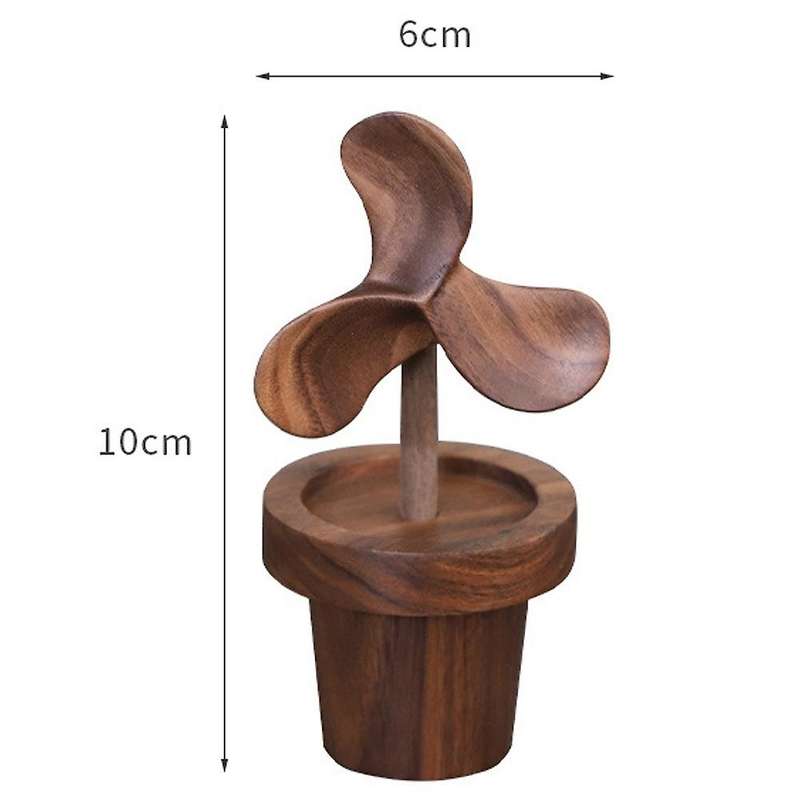 Creative Windmill Essential Oil Diffuser Wood Essential Oil Diffuser