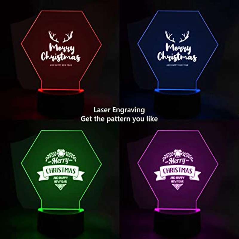 2mm Acrylic Blanks for Light Base, 6pcs Clear Acrylic Sheets