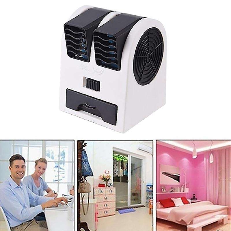 Mini Air Conditioning 3-in-1 Fan Humidifier Purifier for Home