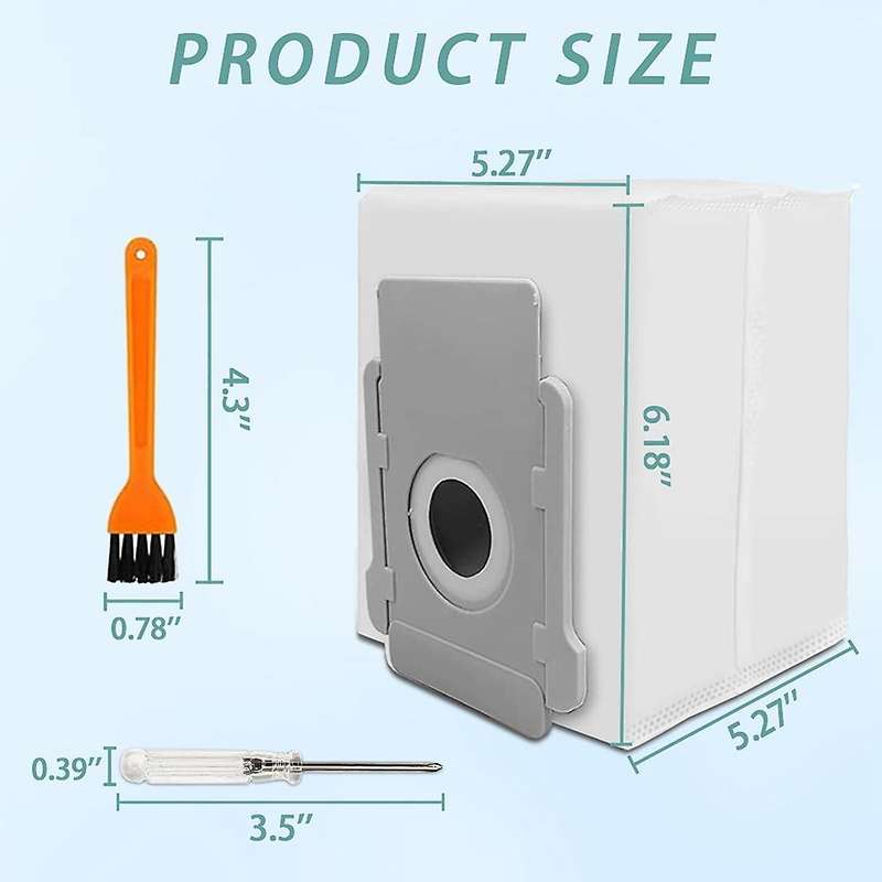 Dust Bag for Irobot Roomba I7 I7+ I3 I3+ I4 I4+ I6 I6+ I8 I8+ J7 J7+
