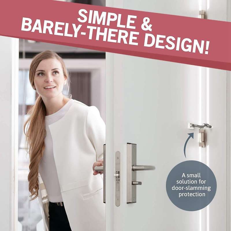 Hinge Pin Door Stop (7 Pack) - Convenient Door Stopper