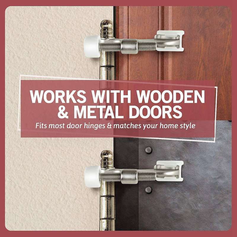 Hinge Pin Door Stop (7 Pack) - Convenient Door Stopper