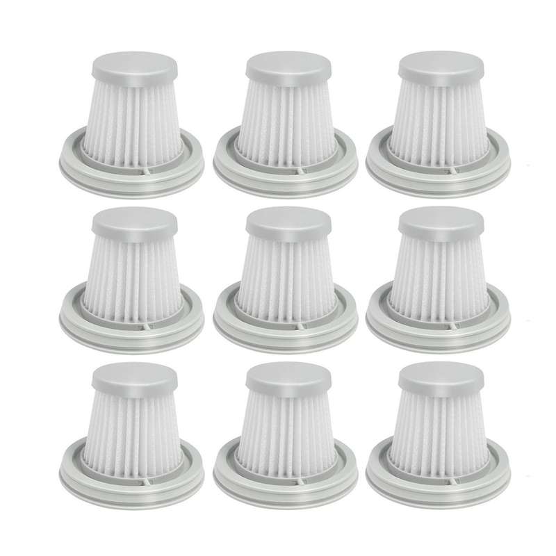 9pcs Filters Handheld Vacuum Cleaner Filter Replace Accessories