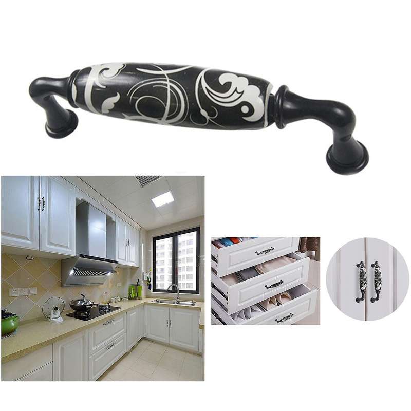 Handle Zinc Alloy Door Handles Cupboard Drawer Cabinet Handle Pull