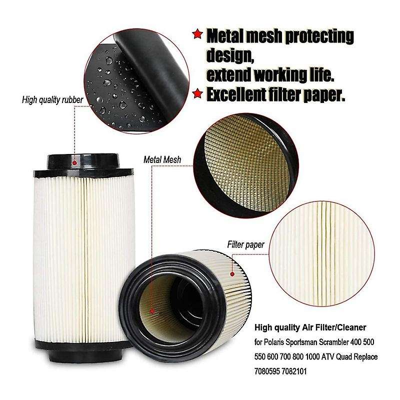 Air Filter Kit for Polaris Sportsman 400 500 600 700 800 850 7082101